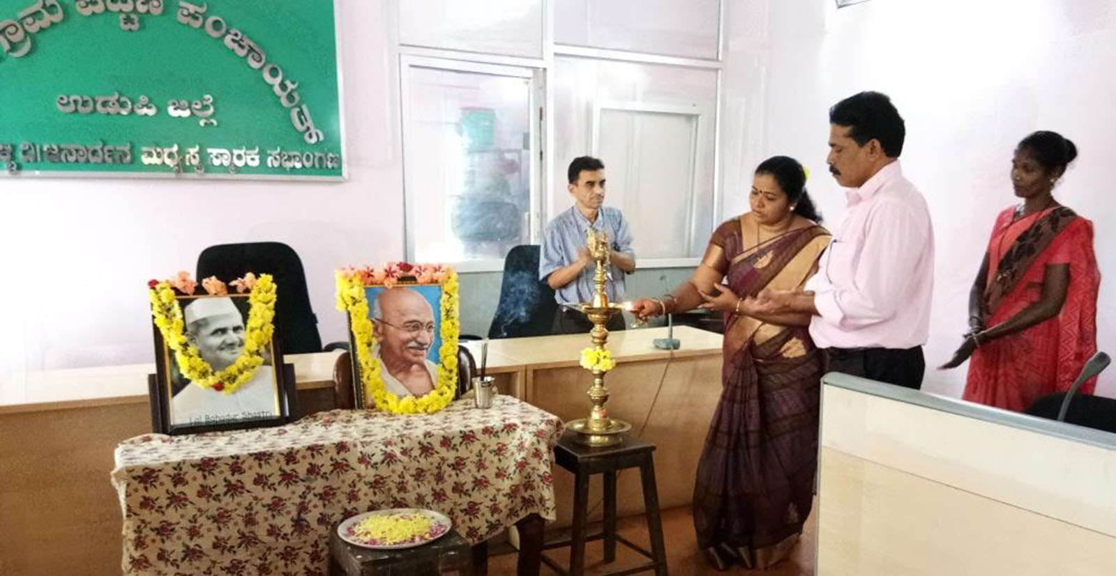 ಸಾಲಿಗ್ರಾಮದಲ್ಲಿ ಗಾಂಧೀ ಜಯಂತಿ ಆಚರಣೆ